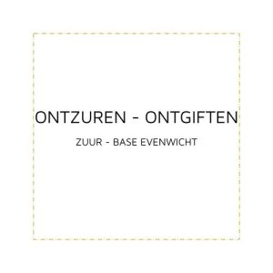 Ontzuren en ontgiften