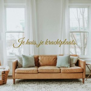 Je huis, je krachtplaats